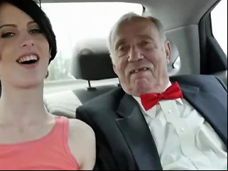 Old Man Young Girl Outdoor Frannkie Goes